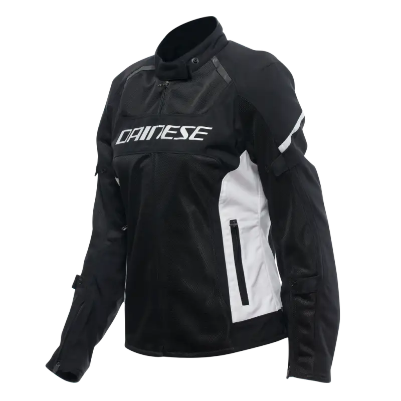 Dainese Air Frame 3 Tex Jacket Womens Black/White/White Size - 40 dai2017300004-318-40