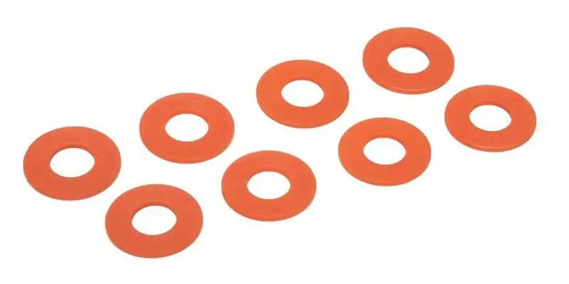 Daystar D-Ring Shackle Washers Set of 8 Orange ku71074ag