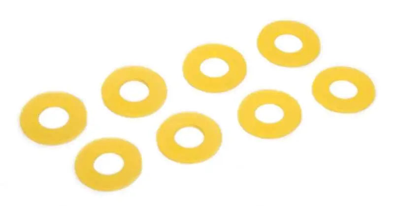 Daystar D-Ring Shackle Washers Set of 8 Yellow ku71074yl