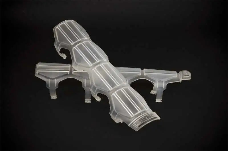 Daystar Universal Shock and Steering Stabilizer Armor Pair Clear Includes Mounting Rings ku71112cl