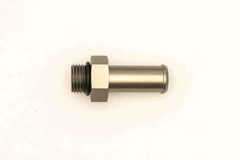DeatschWerks 6AN ORB Male To 1/2in Barb Fitting (Single Barb - Incl O-Ring) 6-02-0503