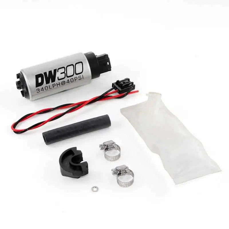 DeatschWerks 94+ Nissan 240sx/Silvia S14/S15 DW300 340 LPH In-Tank Fuel Pump w/ Install Kit 9-301-1024