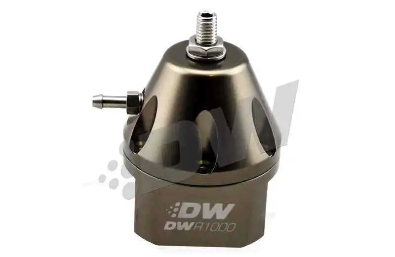 DeatschWerks DWR1000 Adjustable Fuel Pressure Regulator - Titanium 6-1000-frt