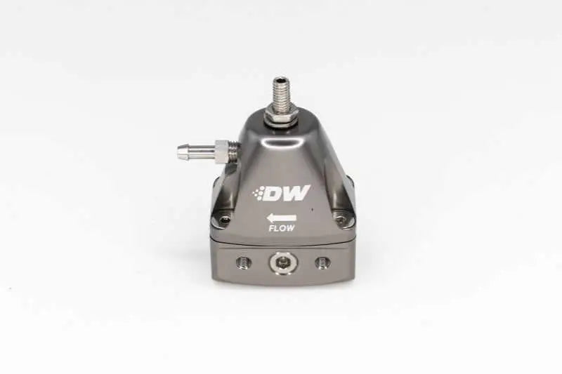 DeatschWerks DWR1000iL In-Line Adjustable Fuel Pressure Regulator - Titanium 6-1001-FRT