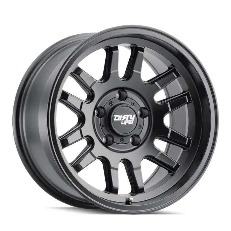 Dirty Life 9310 Canyon 17x9 / 6x139.7 BP / 0mm Offset / 106mm Hub Matte Black Wheel 9310-7983mb0