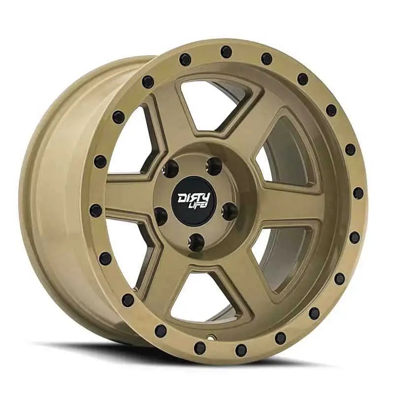 Dirty Life 9315 Compound 17x9 / 6x135 BP / -12mm Offset / 87.1mm Hub Desert Sand Wheel 9315-7936ds12
