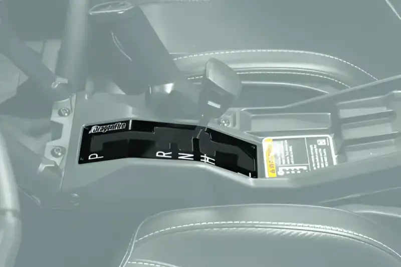 DragonFire Racing Shifter Gate for Can Am X3 Models- Black - 521508 dfr521508