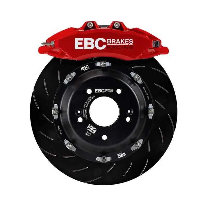 EBC Racing 2019+ BMW M235i (F44) Red 6 Piston Apollo Calipers 355mm Rotors Front Big Brake Kit bbk039red-1