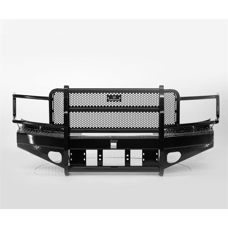 Ranch Hand Sport Series Winch Ready Front Bumper W/ Grille Guard Fits Select 06-09 Dodge/Ram 1500/2500/3500 Model FBD065BLR