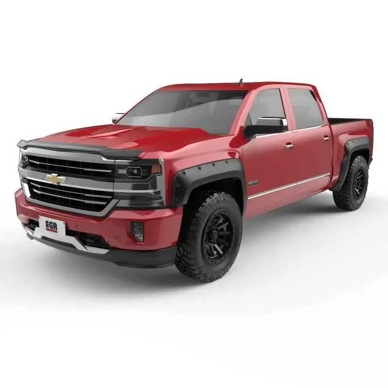 EGR 14+ Chev Silverado 5ft Bed Bolt-On Look Fender Flares - Set - Matte 791675