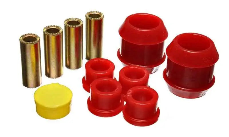 Energy Suspension 00-05 Toyota Celica Red Front Control Arm Bushing Set (must reuse all metal parts) 8-3119r