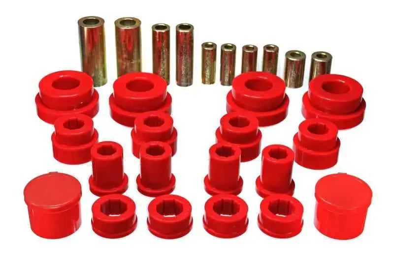 Energy Suspension 02-09 350Z / 03-07 Infinity G35 Red Front Control Arm Bushing Set 7-3121r