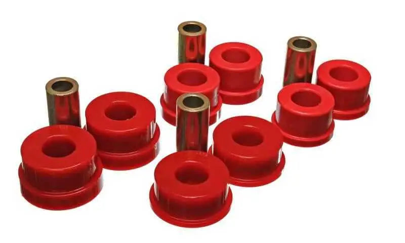 Energy Suspension 02-09 350Z / 03-07 Infinity G35 Red Rear Sub Frame Set 7-4103r