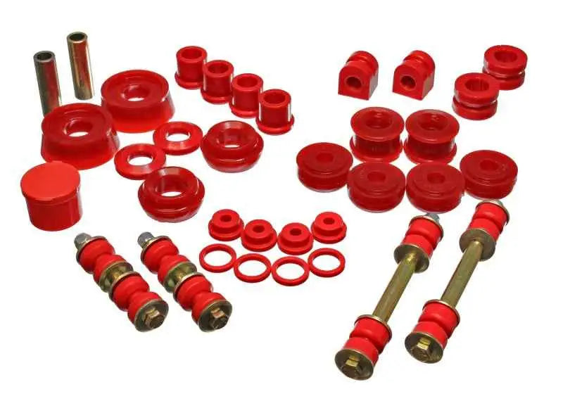 Energy Suspension 03-05 Dodge SRT-4 FWD Red Hyper-flex Master Bushing Set 5-18114r