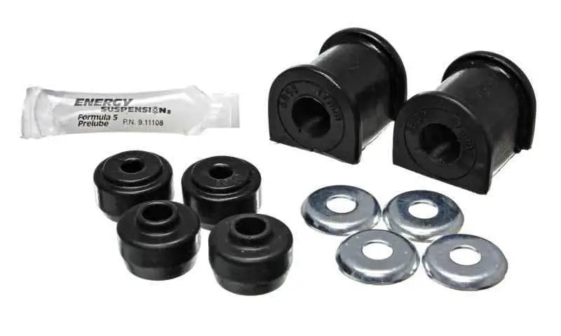 Energy Suspension 03-08 Lexus / 03-08 Toyota 4Runner Black 17mm Rear Sway Bar Bushing Kit 8-5136g