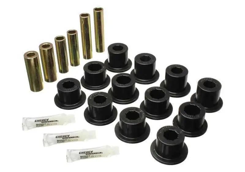 Energy Suspension 07 - 21 Toyota Tundra Leaf Spring Bushing Set - Black 8-2117g