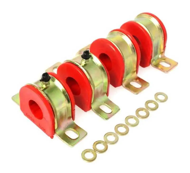 Energy Suspension 1-1/16in Gm Greaseable S/B Set - Red 3-5175r