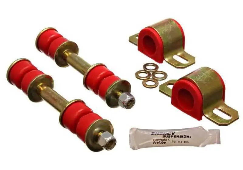 Energy Suspension 79-94 Toyota Pickup 2WD (Exc T-100/Tundra) Red 25mm Front Sway Bar Bushing Set 8-5104r