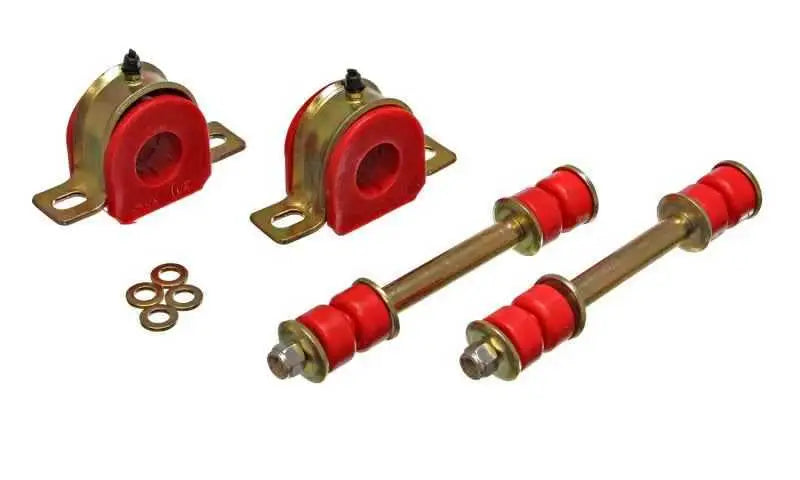 Energy Suspension 82-04 GM Blazer / S-10/15 Pickup Red Front Sway Bar Bushing Set (End Links Inc) 3-5126r