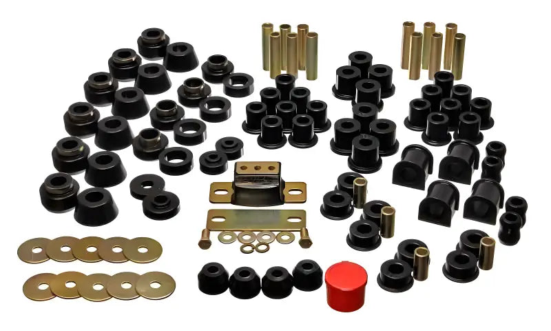 Energy Suspension 87-95 Jeep Wrangler YJ Black Hyper-Flex Master Bushing Set 2-18101g