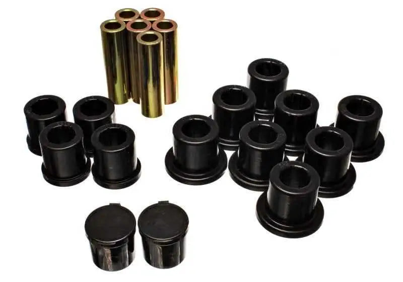 Energy Suspension Rear Spring Bushing Set - Black 5-2119g