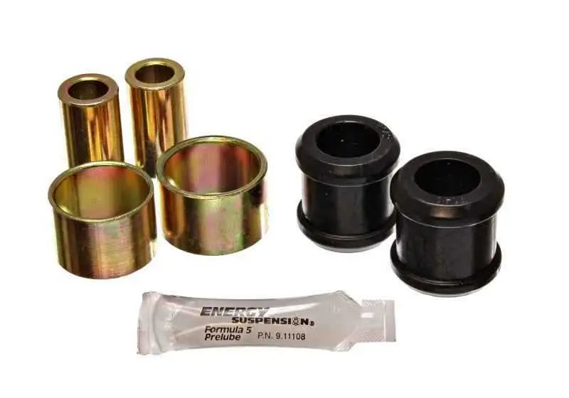 Energy Suspension Track Arm Bushing Set - Front - Black 2-7106g