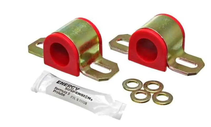 Energy Suspension Universal Red 21mm Non-Greaseable Sway Bar Bushing Set 9-5125r