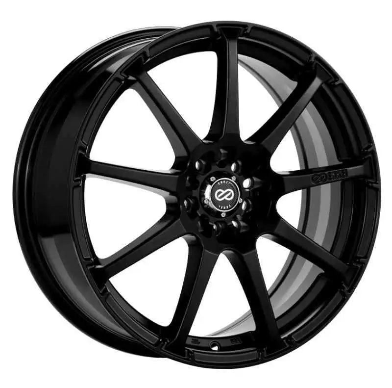 Enkei EDR9 16x7 4x100/114.3 38mm offset 72.6 Bore Diameter Matte Black Wheel 441-670-0138bk