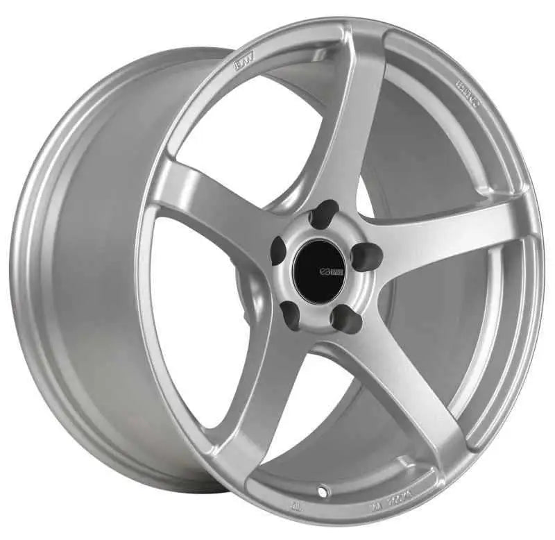 Enkei Kojin 17x8 35mm Offset 5x114.3 Bolt Pattern 72.6mm Bore Dia Matte Silver Wheel 476-780-6535sp