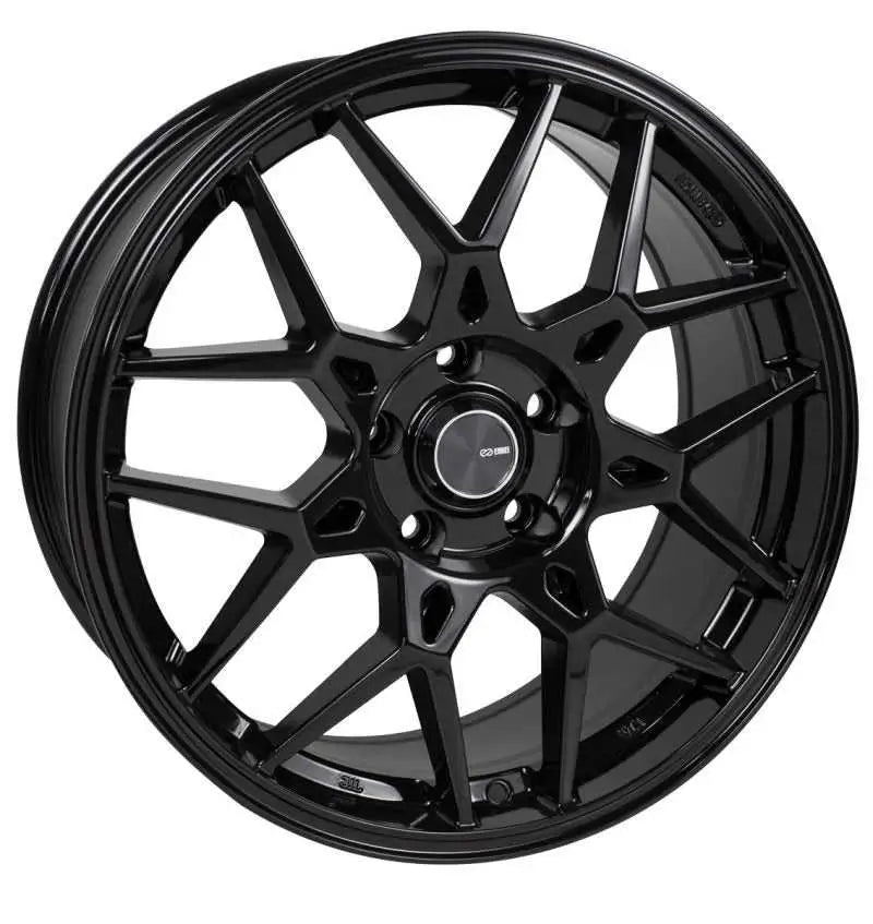 Enkei PDC 17x7.5 5x114.3 40mm Offset 72.6mm Bore Black Wheel 502-775-6540bk