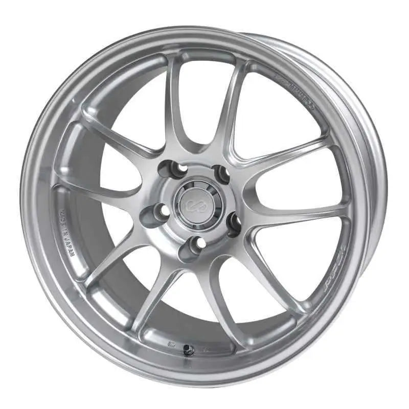 Enkei PF01 17x7.5 5x114.3 38mm offset Silver Wheel 460-775-6538sp