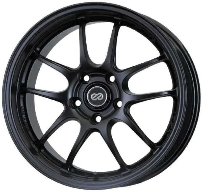 Enkei PF01 18x9.5 5x114.3 35mm Offset Black Wheel 460-895-6635bk