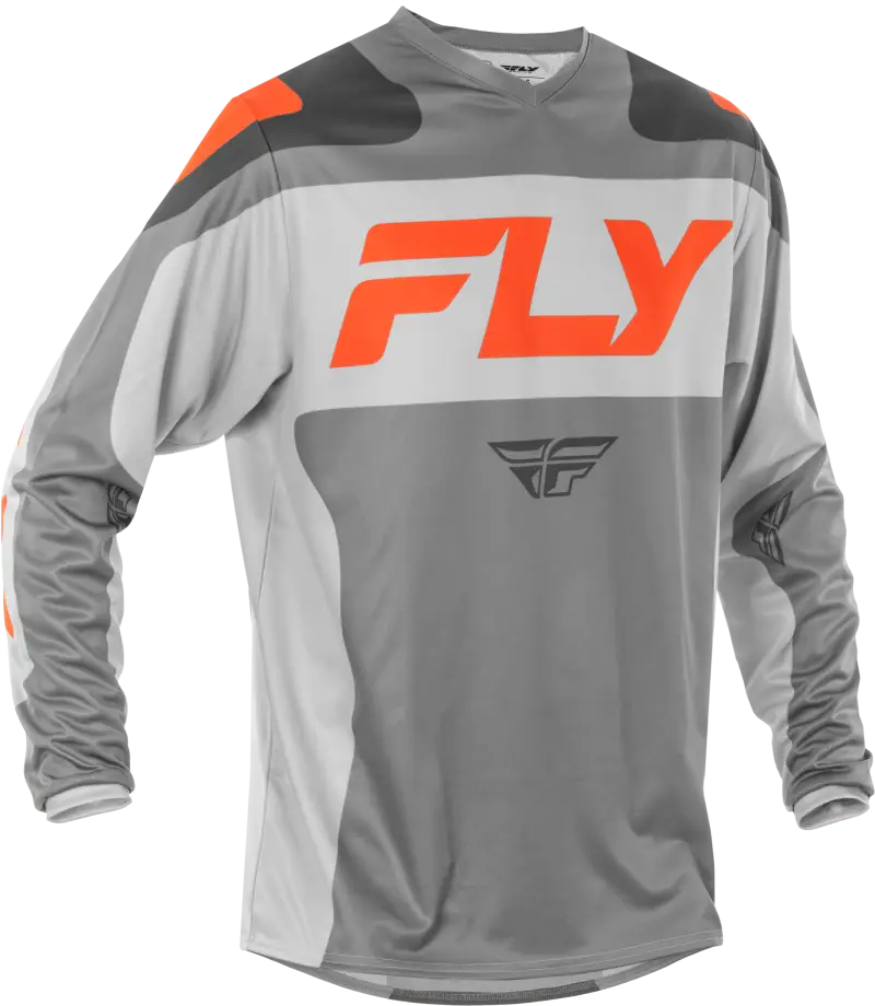 F 16 Jersey Grey/Orange Lg 378-921l
