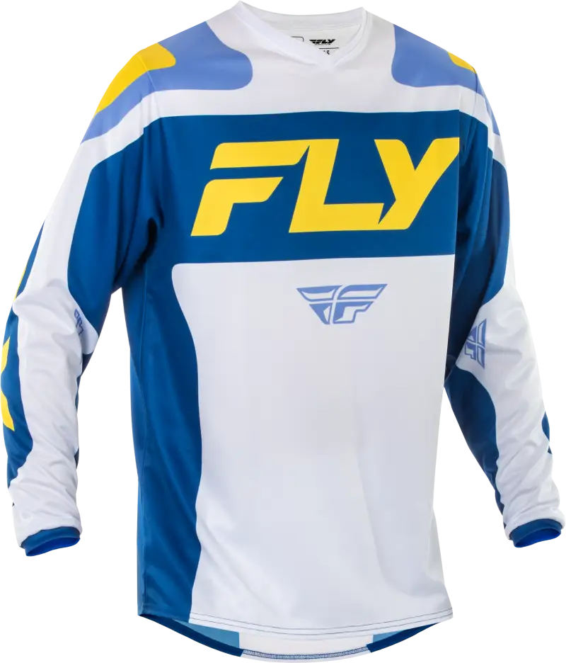F 16 Jersey White/Dark Blue/Yellow Xl 378-923x