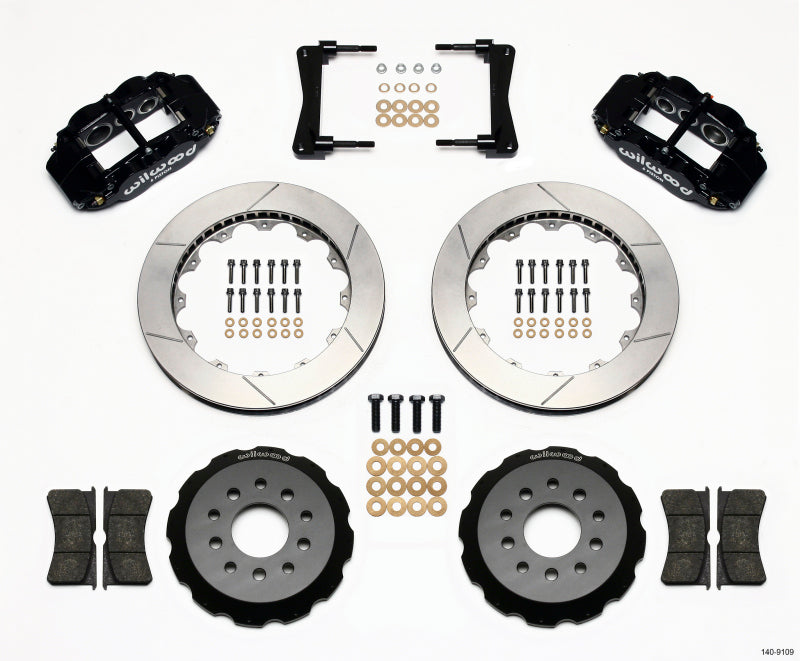 Wilwood Narrow Superlite 6R Front Hat Kit 13.06in 2005-2014 Mustang wil140-9109