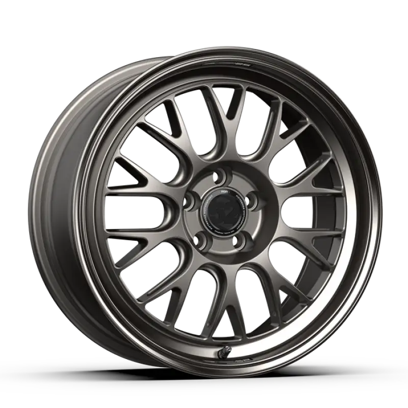 fifteen52 Holeshot RSR 18x8.5 5x108 42mm ET 63.4mm Center Bore Magnesium Grey w/ Gloss Lip fftrshml-88558-42