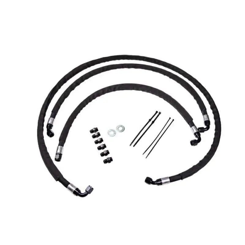 Fleece Performance 17-19 GM Duramax 2500/3500 Heavy Duty Transmission Cooler lines fpe-tl-l5p-1719