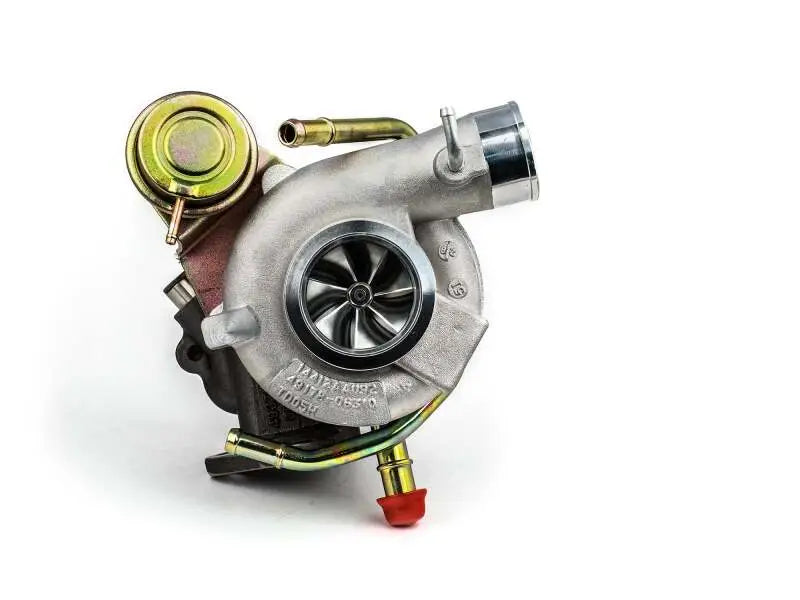 Forced Performance Subaru STi/WRX Blue Turbocharger 58mm CH8 CM Turbine Hsg Internal WG w/Oil Line fpt2025050