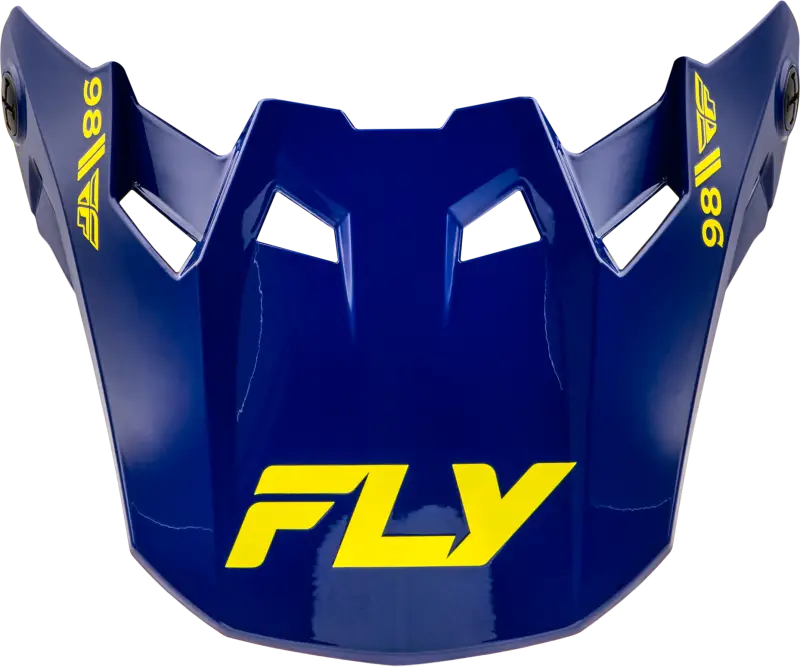 Formula Cc Objective Visor Navy/Yellow Xl/2x 73-4360
