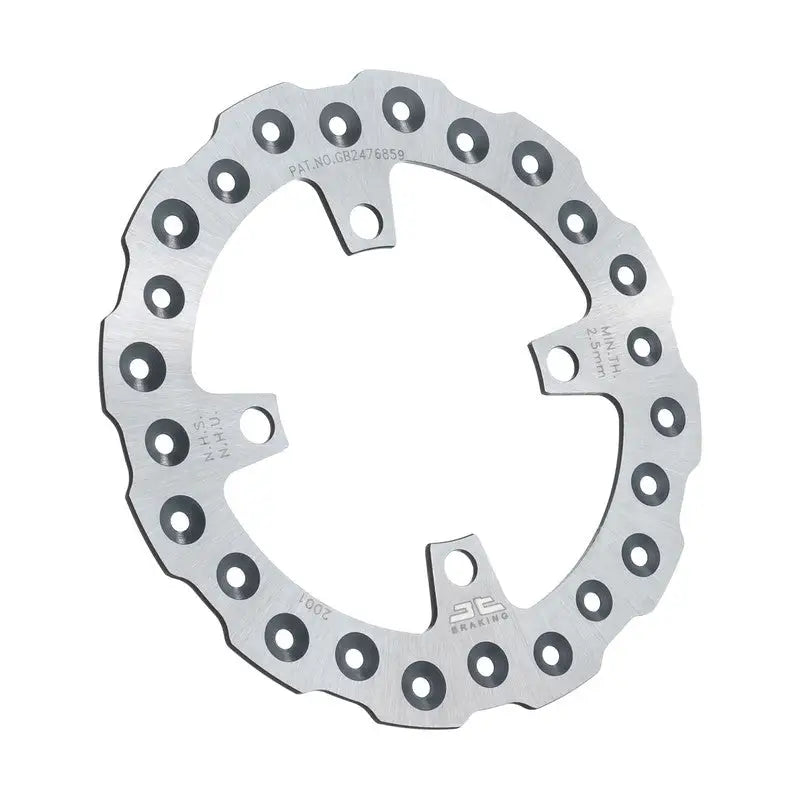 Front Brake Rotor Ss Self Cleaning Kaw wps-55-22001
