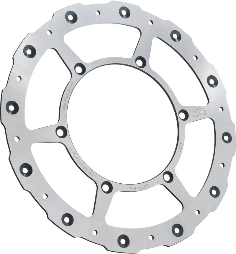 Front Brake Rotor Ss Self Cleaning Yam wps-55-54103