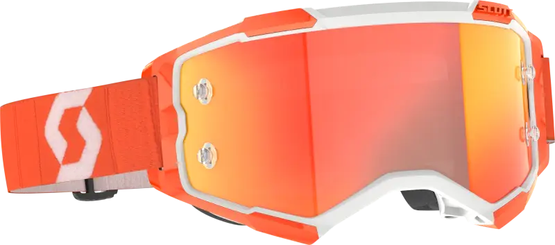 Fury Goggle Orange Orange Chrome Works 51-5637