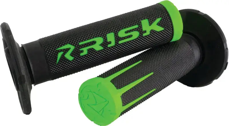 Fusion 2.0 Motorcycle Grips Green wps-05-1033