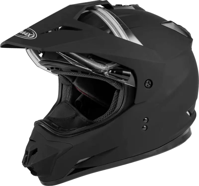 Gm 11s Dual Sport Snow Helmet Matte Blk W/Electric Shield Lg wps-72-7123l