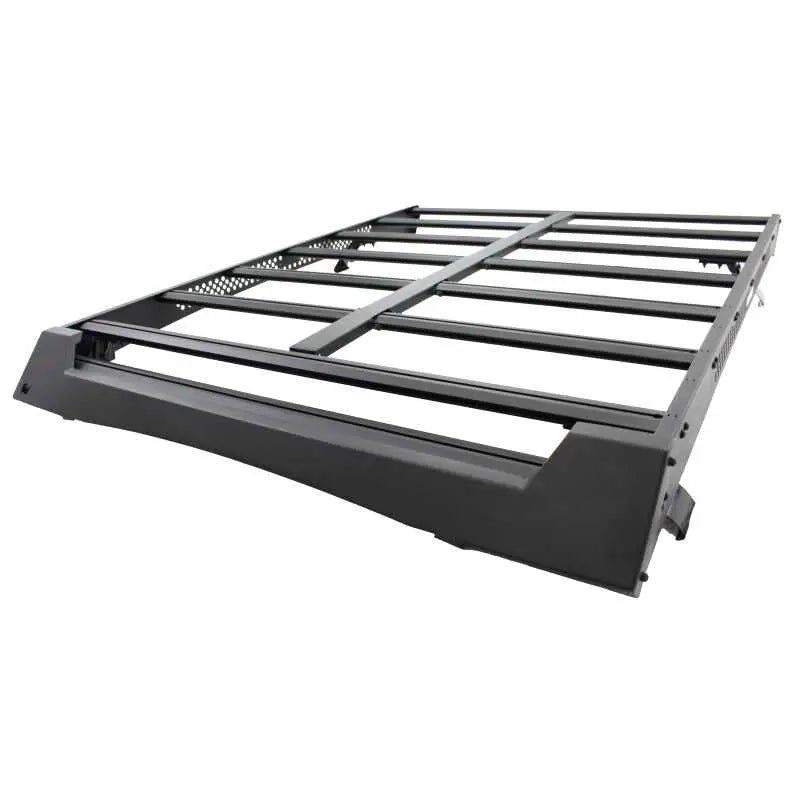Go Rhino Low Profile Aluminum Roof Rack for 21-23 Ford F-150 CC - Textured Black 5933140t