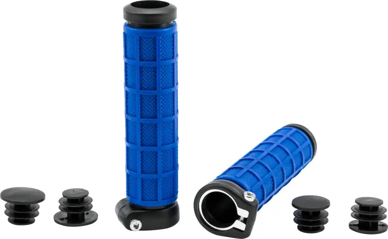Grip Lock Grips Blue/Black wps-24-1172