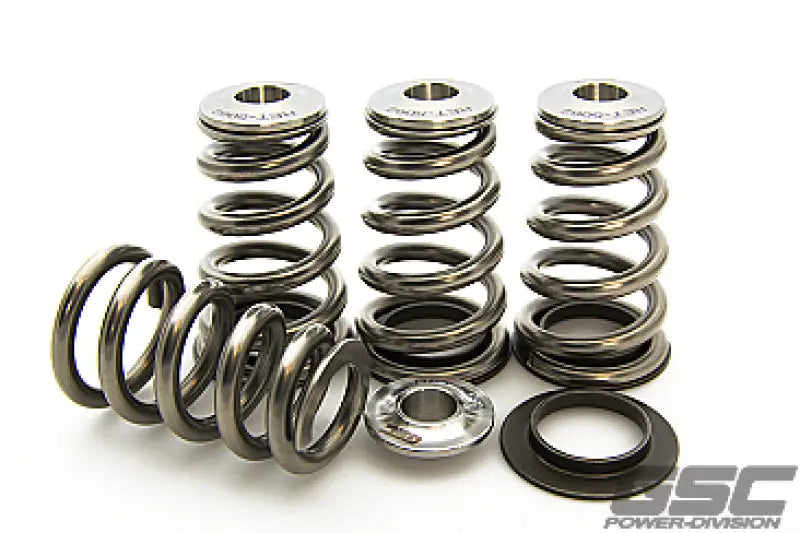 GSC P-D Mitsubishi 4G63T High Pressure Conical Valve Spring and Ti Retainer Kit gsc5098
