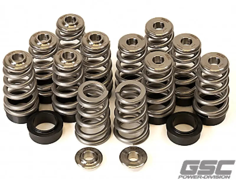 GSC P-D Toyota G16E Conical Valve Spring and Ti Retainer Kit gsc5017
