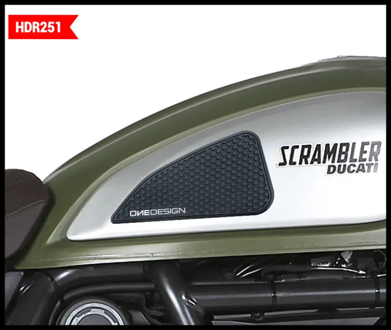 Hdr Tank Side Pad Black Duc wps-623-1131b