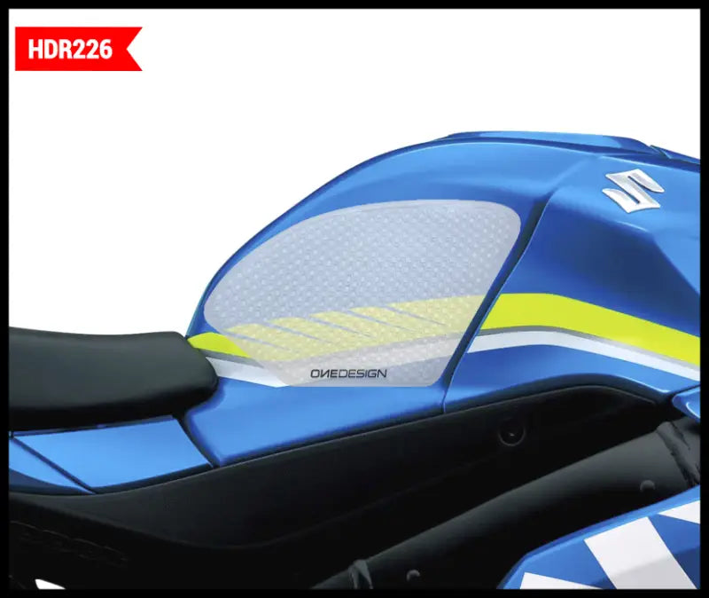 Hdr Tank Side Pad Clear Suz wps-623-1144